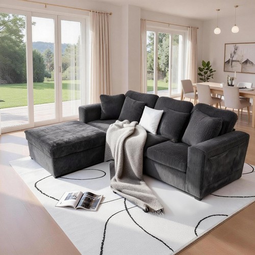 Corner sofa with - corner, storage