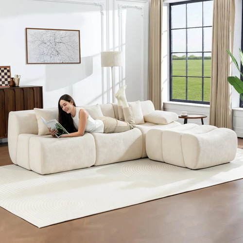 Modular chenille cloud - cloud, sofa