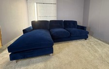 DFS Navy L shape sofa DELIVERY