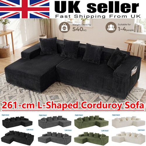 Shaped corner sofa - sofa, with