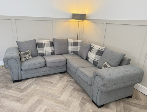 Grey fabric shape - fabric, corner
