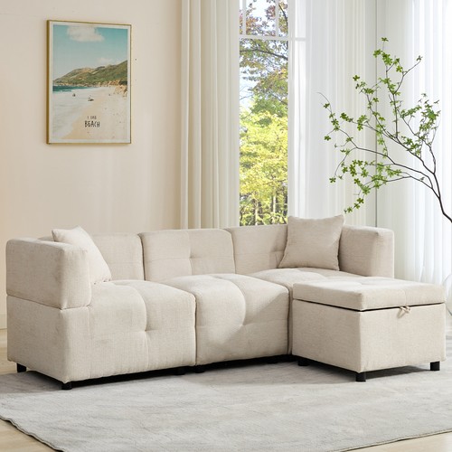 Seater sofa shape fabric - l,